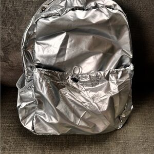 Silver Backpack
